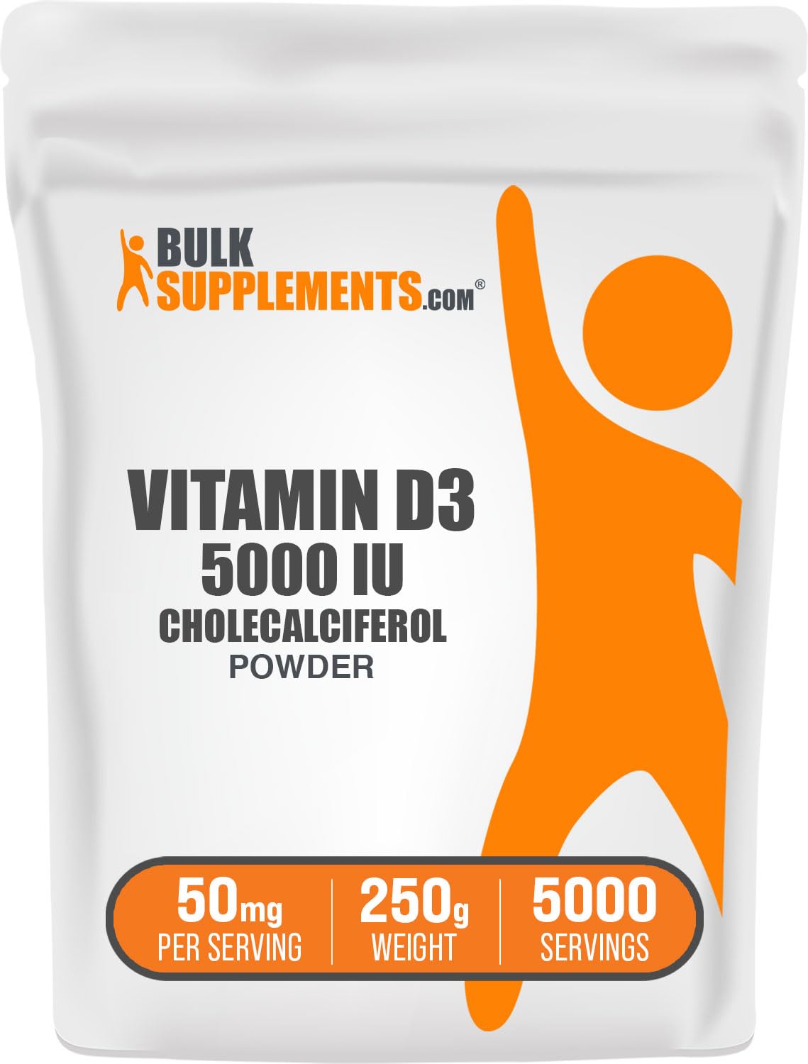 Foto 1 | Vitamina D3 En Polvo Bulksupplements.com 5000 Ui 250 G - Venta Internacional.