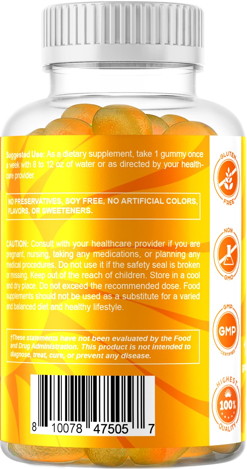 Foto 5 | Suplemento Vitamático De Vitamina D3 En Gomitas De 50.000 Ui 120 Unidades - Venta Internacional.