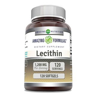 Foto 1 | Suplemento Amazing Formulas: Lecitina, 1200 Mg, Cápsulas Blandas, 120 Unidades - Venta Internacional.