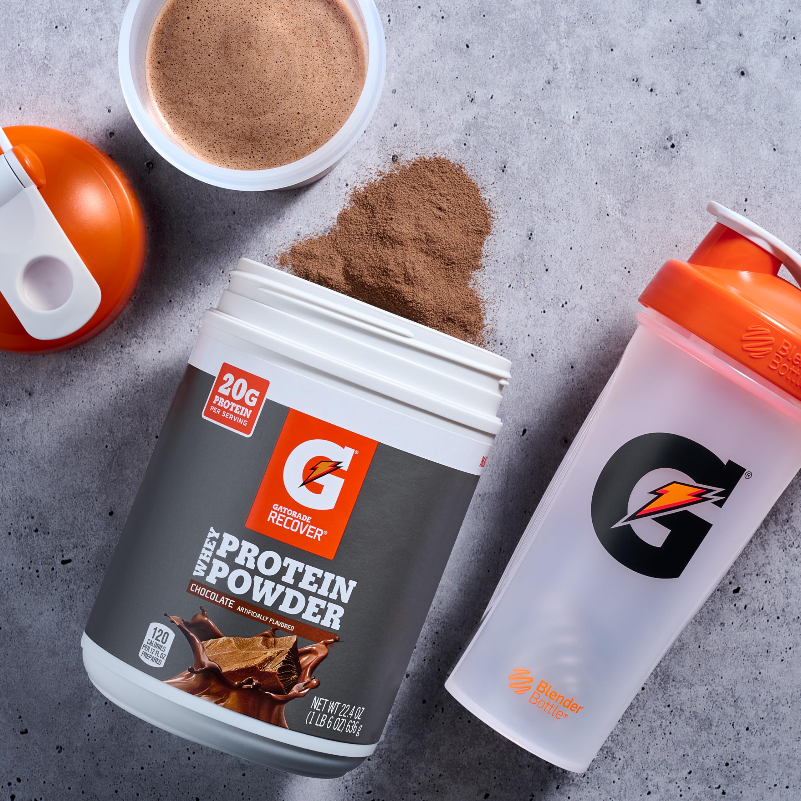 Foto 6 | Proteína En Polvo Gatorade Whey Chocolate 660 Ml 20 G De Proteína - Venta Internacional.
