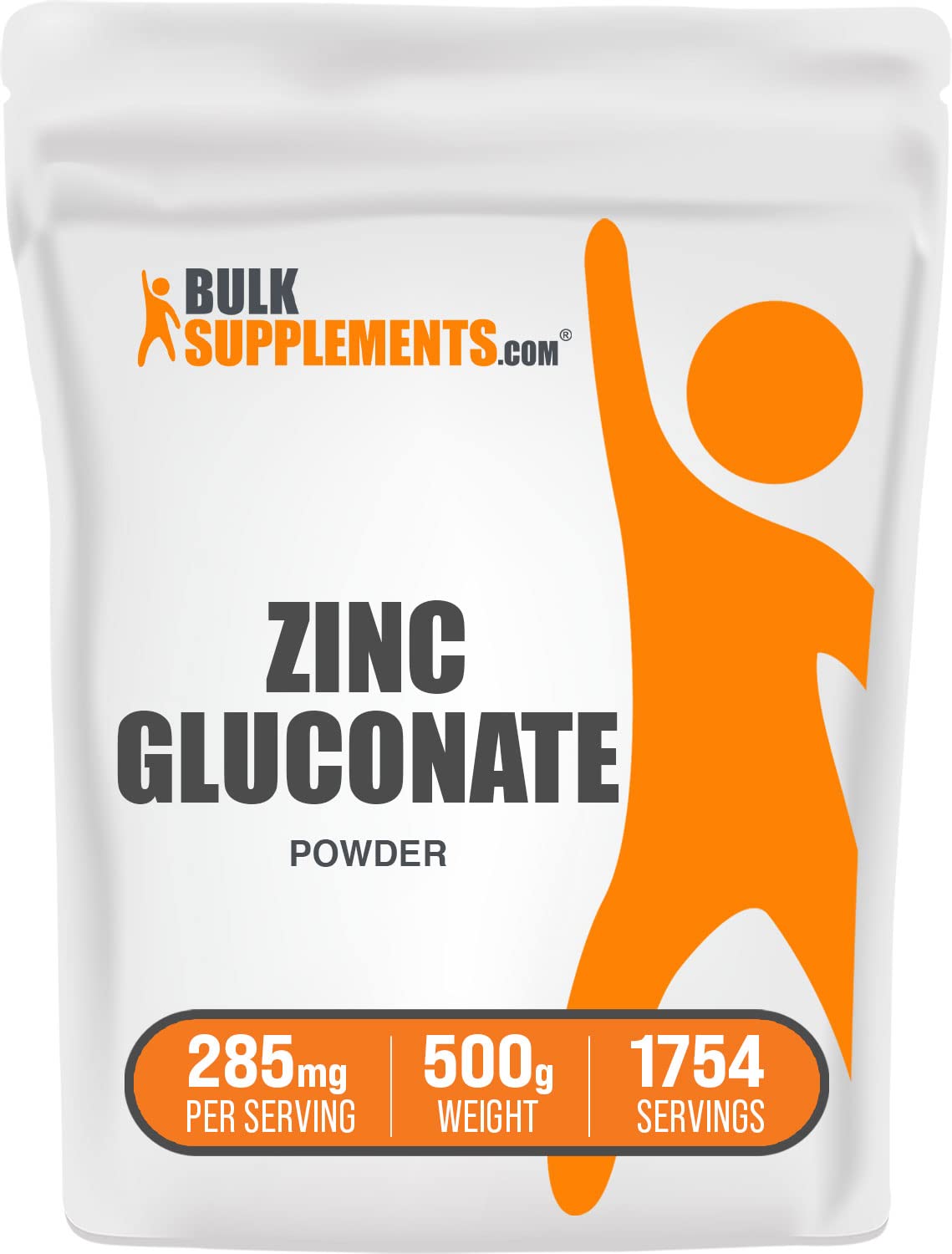 Foto 1 | Suplemento De Zinc Bulksupplements.com Gluconato De Zinc 500 G - Venta Internacional.
