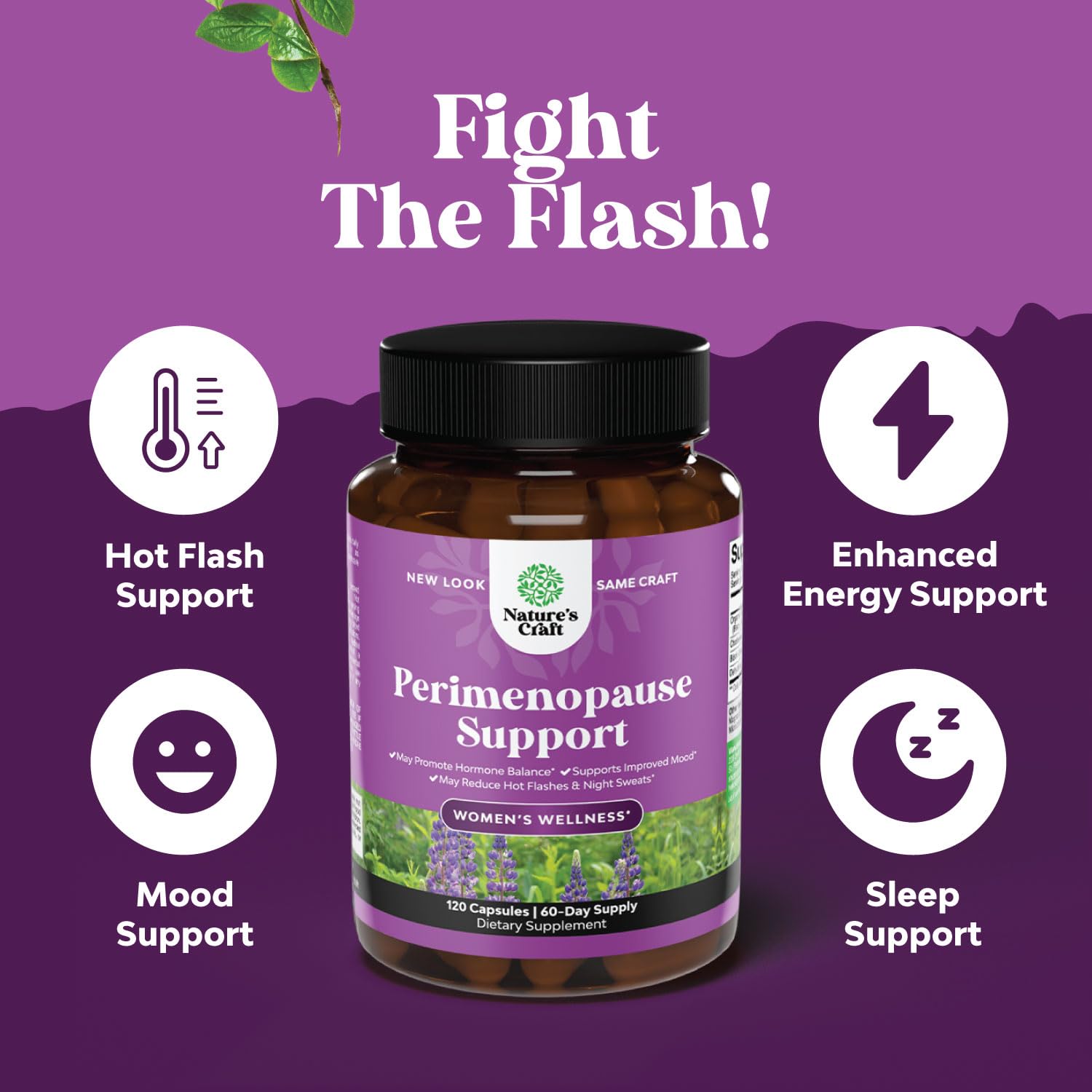 Foto 4 pulgar | Suplemento Natures Craft: Perimenopausia Completa Para Mujeres, 2 Meses - Venta Internacional.