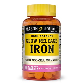 Foto 1 | Suplemento Mason Natural De Hierro De Liberación Lenta, 50 Mg, 180 Tabletas - Venta Internacional.