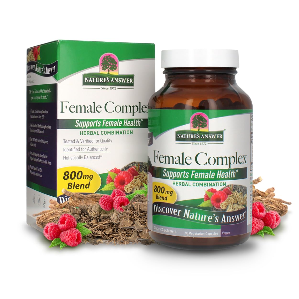 Foto 1 | Suplemento Dietético Nature's Answer Female Complex 90 Cápsulas - Venta Internacional.