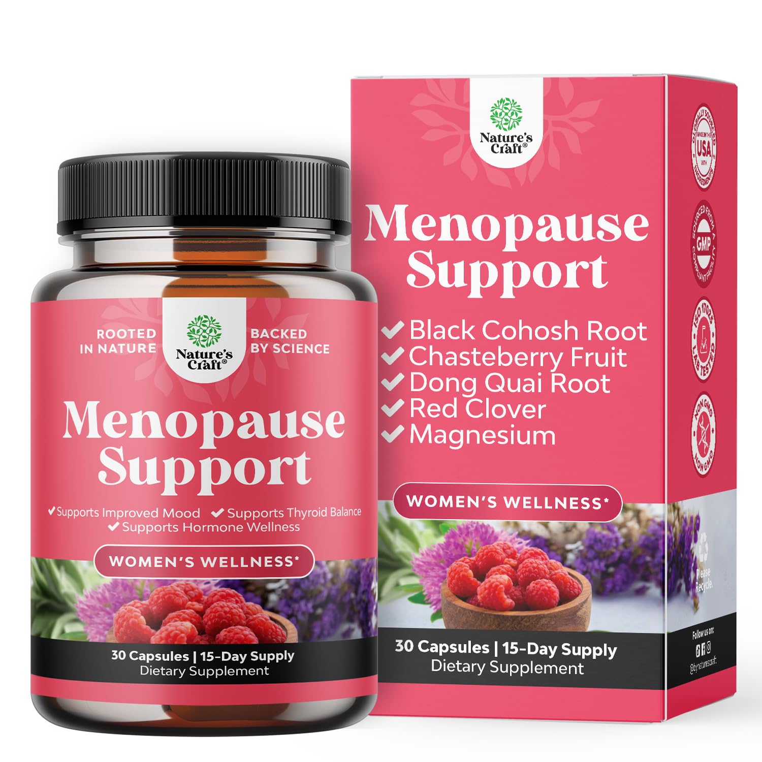 Foto 2 pulgar | Suplemento Completo A Base De Hierbas Para La Menopausia Para Mujeres, Con Múltiples Beneficios, La  - Venta Interna