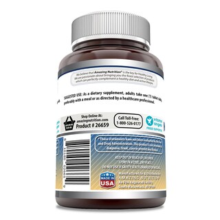 Foto 3 | Suplemento Amazing Formulas De Citrato De Magnesio 200 Mg 120 Comprimidos - Venta Internacional.