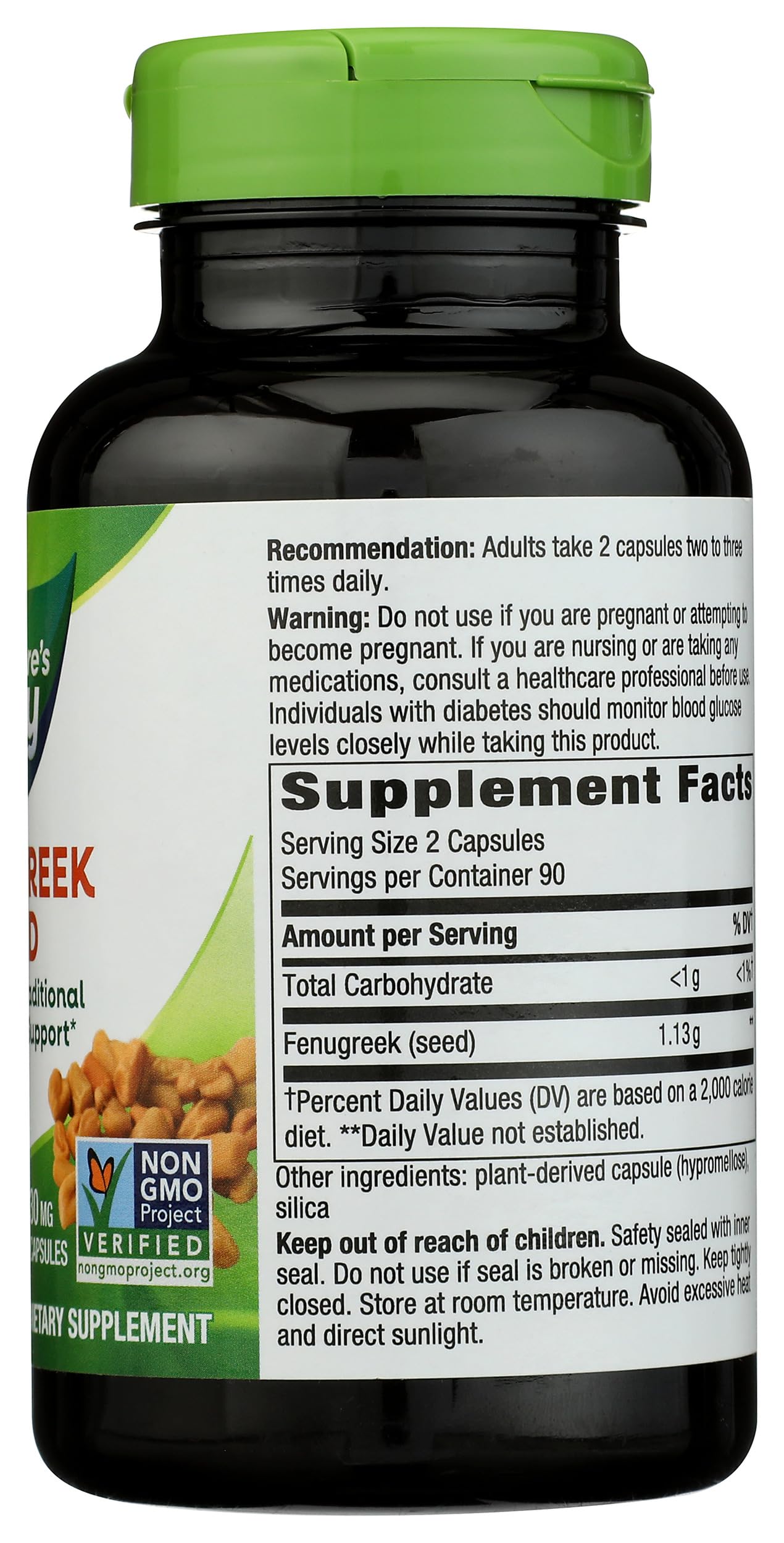 Foto 6 | Suplementos Nature's Way Semillas de Alholva 180 Comprimidos - Venta Internacional