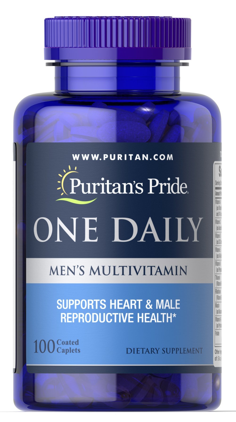 Foto 2 pulgar | Multivitamínico Puritan's Pride One Daily Para Hombre, 100 Cápsulas - Venta Internacional.