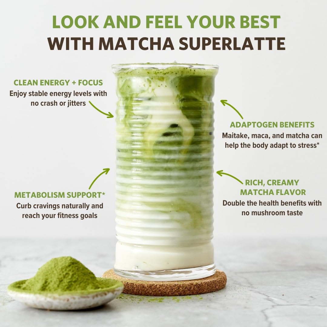 Foto 5 pulgar | Bolsa Matcha Superlatte Sunfood Superfoods De 180 Ml - Venta Internacional.