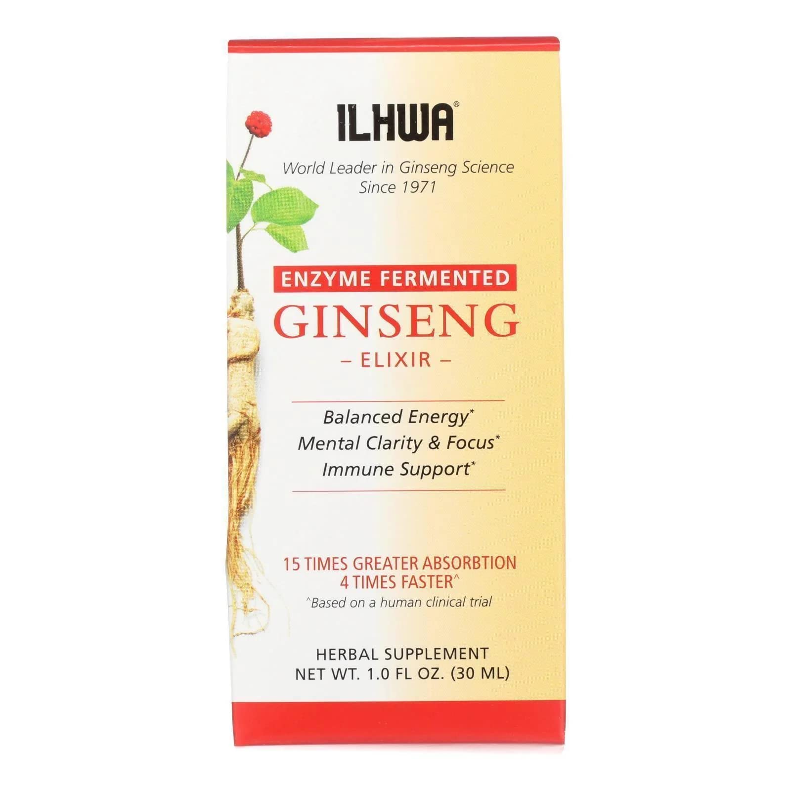 Foto 2 pulgar | Suplemento Ilhwa Cápsulas Fermentadas Con Enzima De Ginseng Elx De 30,9 G - Venta Internacional.