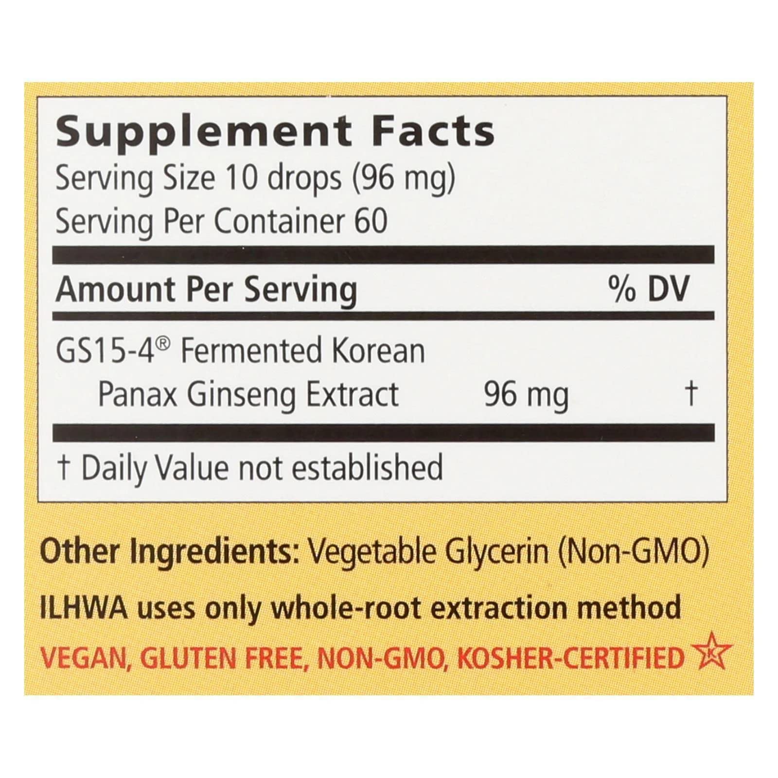 Foto 4 pulgar | Suplemento Ilhwa Cápsulas Fermentadas Con Enzima De Ginseng Elx De 30,9 G - Venta Internacional.
