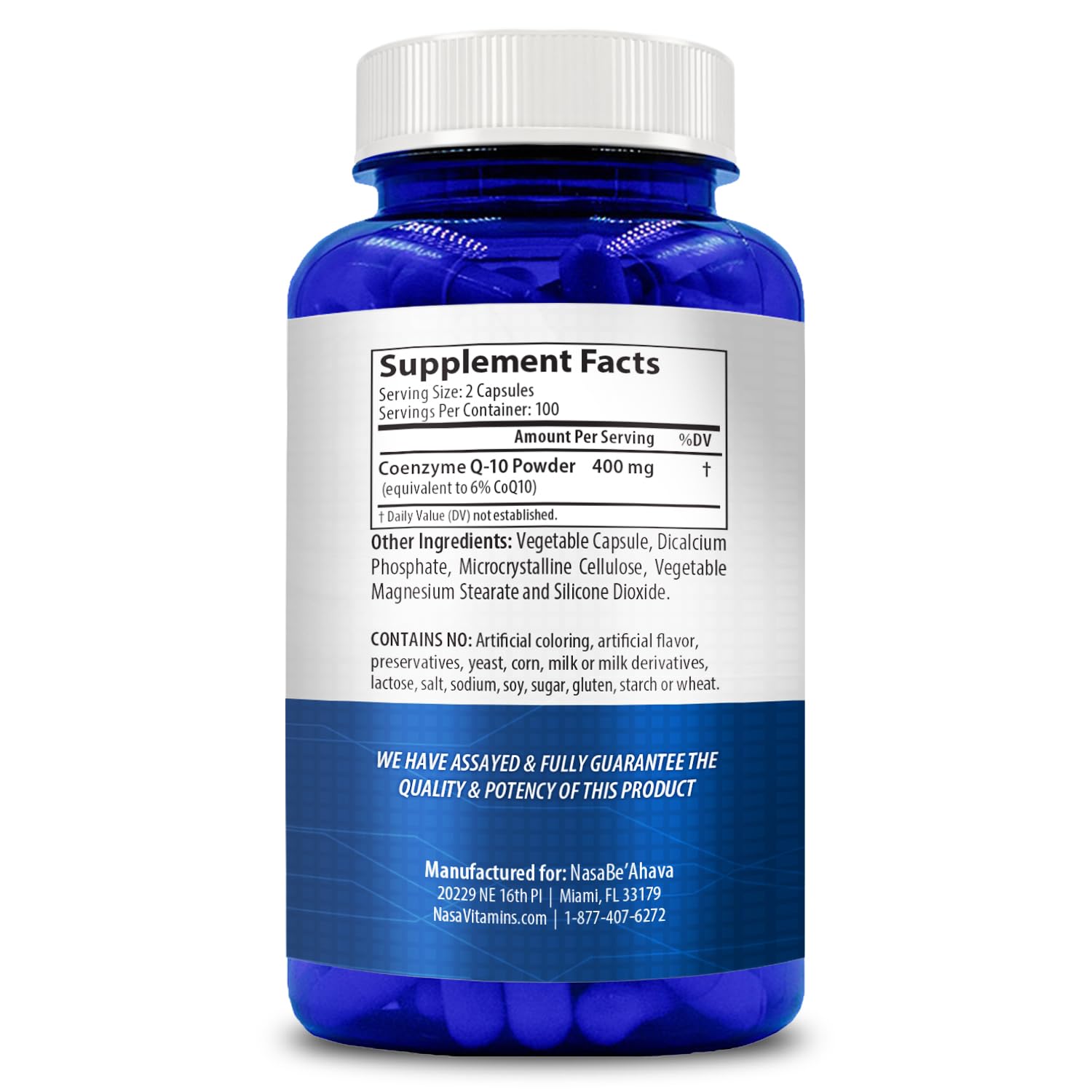 Foto 3 pulgar | Cápsulas De 400 Mg De Coq10 | Coenzima Q10 Apta Para Veganos, 400 Mg Por Porción, De Suplemento De U - Venta Intern
