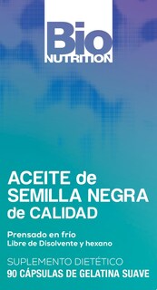 Foto 2 | Aceite De Semillas Negras Supplement Bio Nutrition Premium 90 Cápsulas Blandas - Venta Internacional.