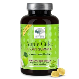 Foto 1 | Suplemento: Gomitas De Vinagre De Sidra De Manzana New Nordic, 400 Mg - Venta Internacional.