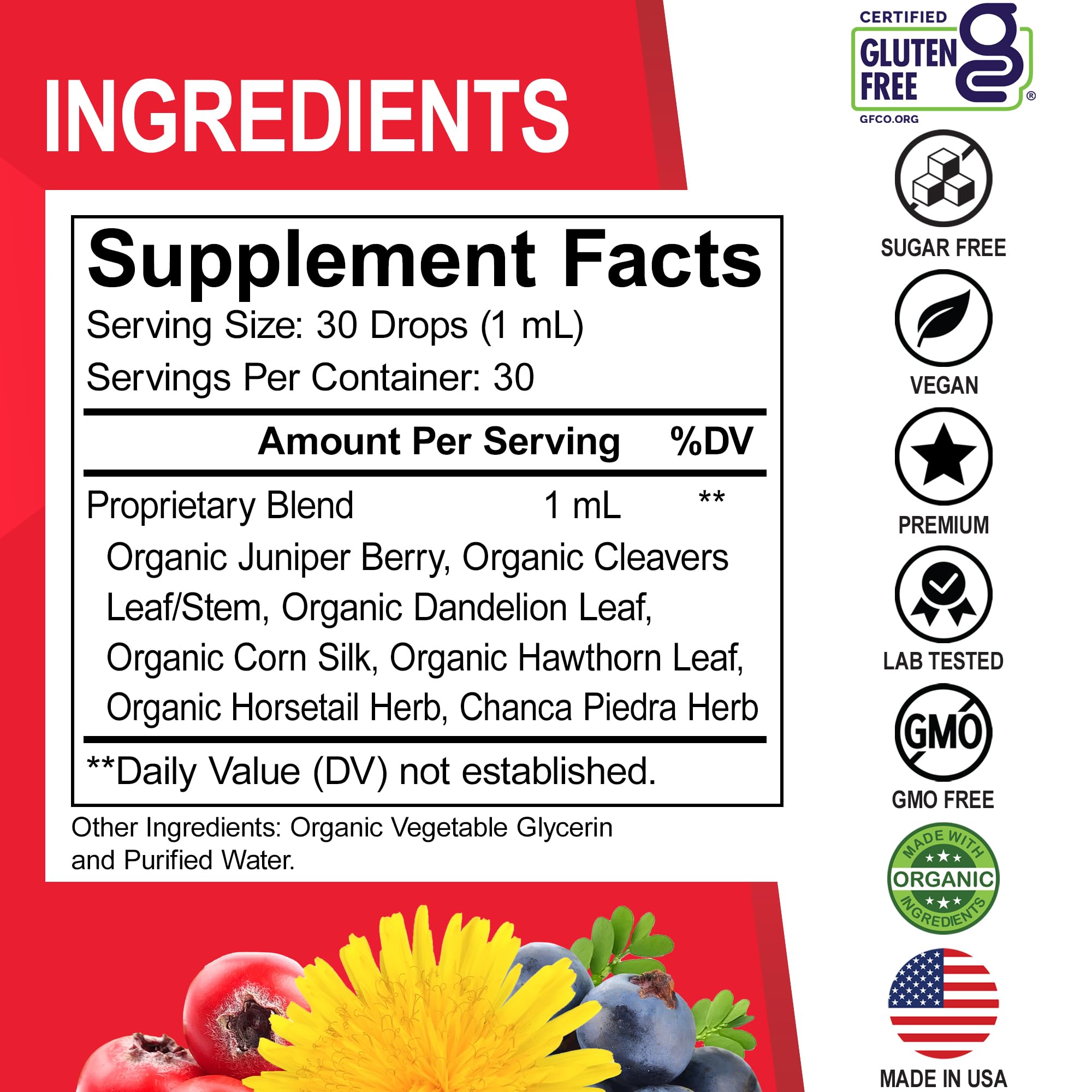 Foto 7 pulgar | Suplemento Dr. Bo Kidney Support Bladder Health 30 Ml - Venta Internacional.