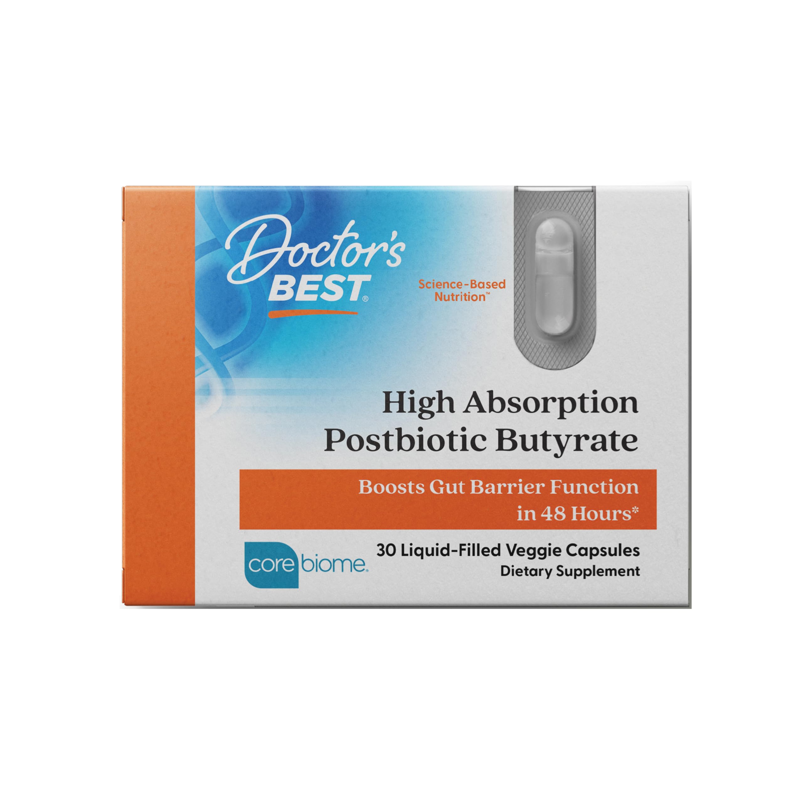 Foto 1 | Suplemento De Butirato Posbiótico De Alta Absorción Doctor's Best - Venta Internacional.
