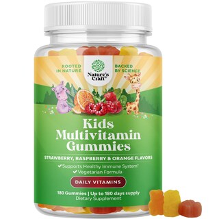 Foto 1 | Gomitas Multivitamínicas Natures Craft A Base De Plantas Para Niños, 180 Unidades - Venta Internacional.