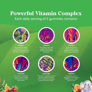 Foto 4 | Gomitas Multivitamínicas Natures Craft A Base De Plantas Para Niños, 180 Unidades - Venta Internacional.
