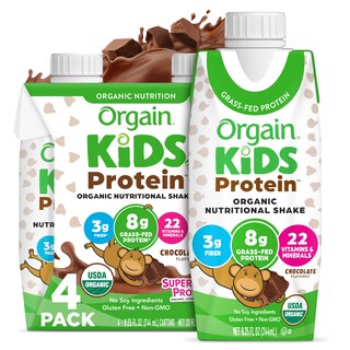 Foto 1 | Batido Nutricional De Proteínas Orgain Orgain Organic Kids Chocolate 244 Ml - Venta Internacional.