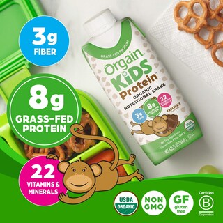 Foto 5 | Batido Nutricional De Proteínas Orgain Orgain Organic Kids Chocolate 244 Ml - Venta Internacional.