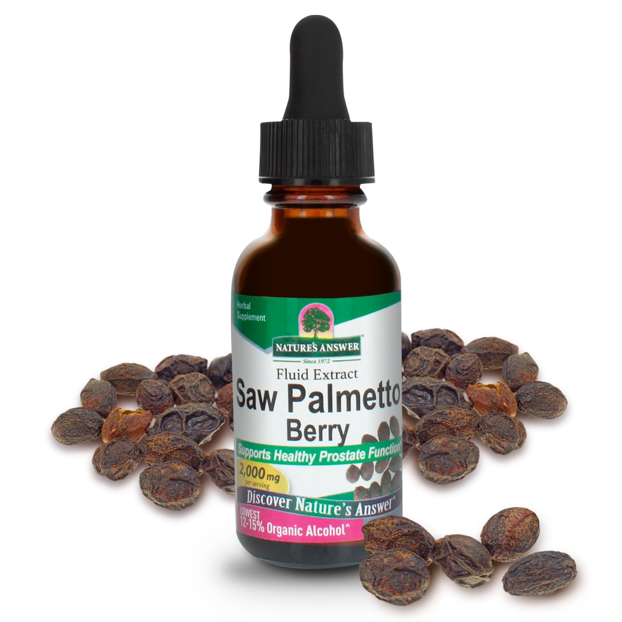Foto 1 | Suplemento Herbal Nature's Answer Saw Palmetto 30 Ml - Venta Internacional.