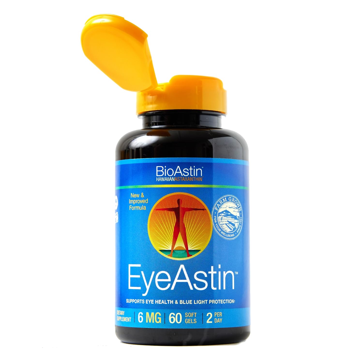 Foto 2 pulgar | Suplemento Nutrex Eyeastin Hawaiian Astaxantina 60 Cápsulas - Venta Internacional.