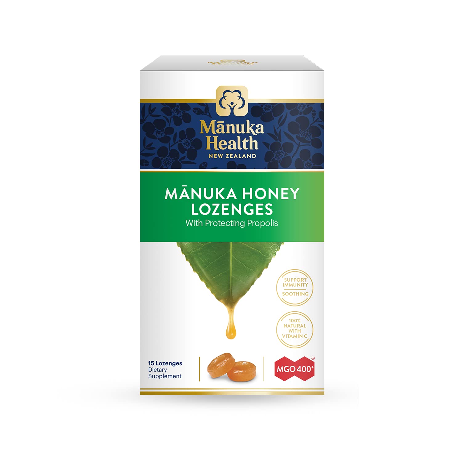 Foto 1 | Pastillas Manuka Health Miel De Manuka Con Propóleo 15 Unidades - Venta Internacional.