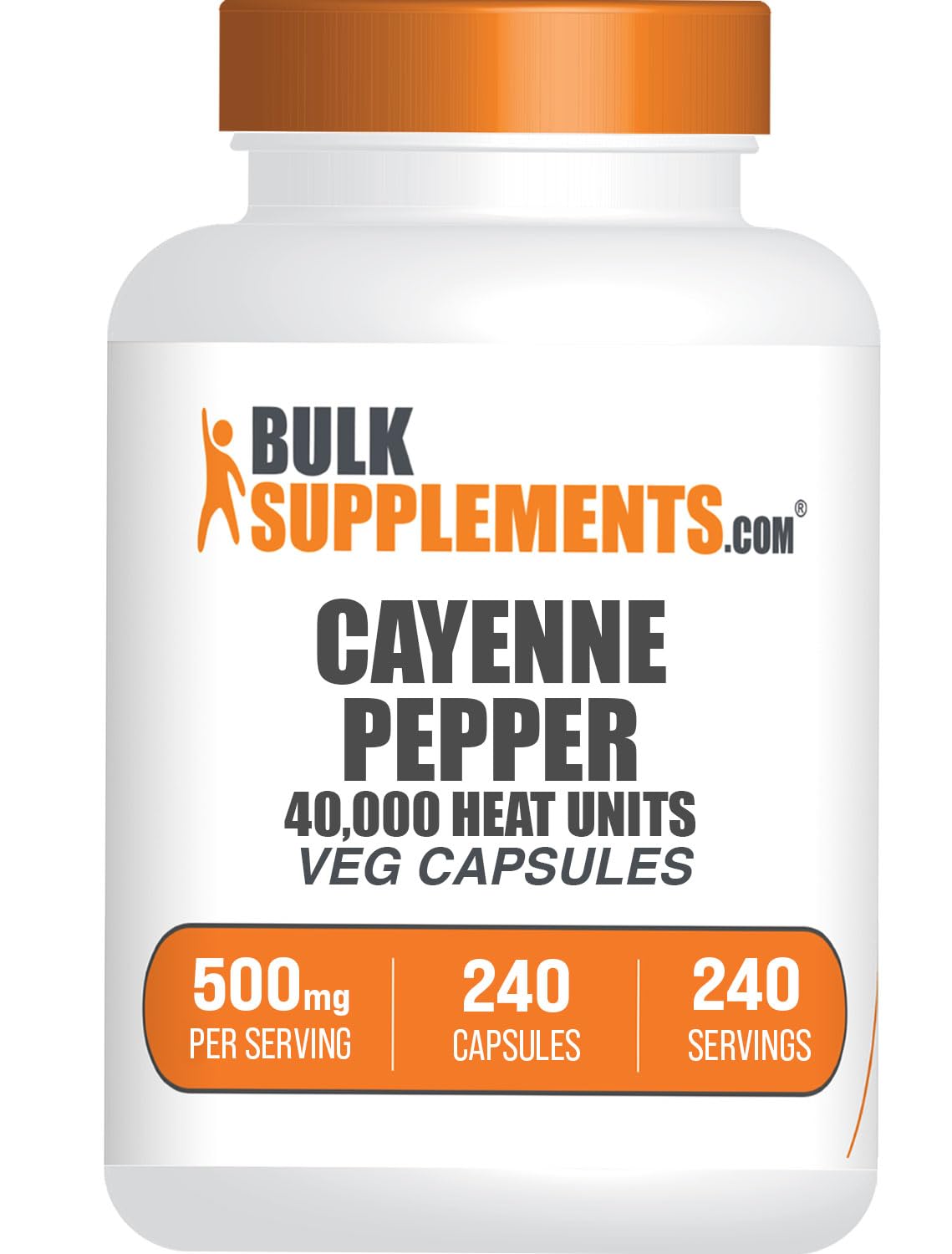 Foto 2 pulgar | Pimienta de Cayena BulkSupplements 240 Cápsulas -  Venta Internacional