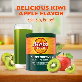 Foto 3 | Suplemento De Fibra Metamucil Greens Superfood 42 Porciones - Venta Internacional.