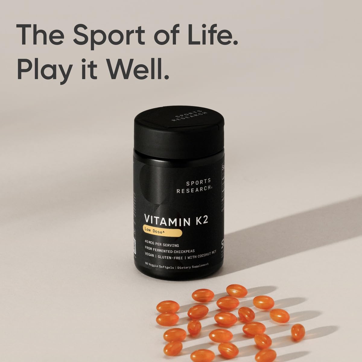 Foto 7 | Suplemento Sports Research Vitamina K2 Mk-7 45 Mcg 90 Cápsulas Blandas - Venta Internacional.