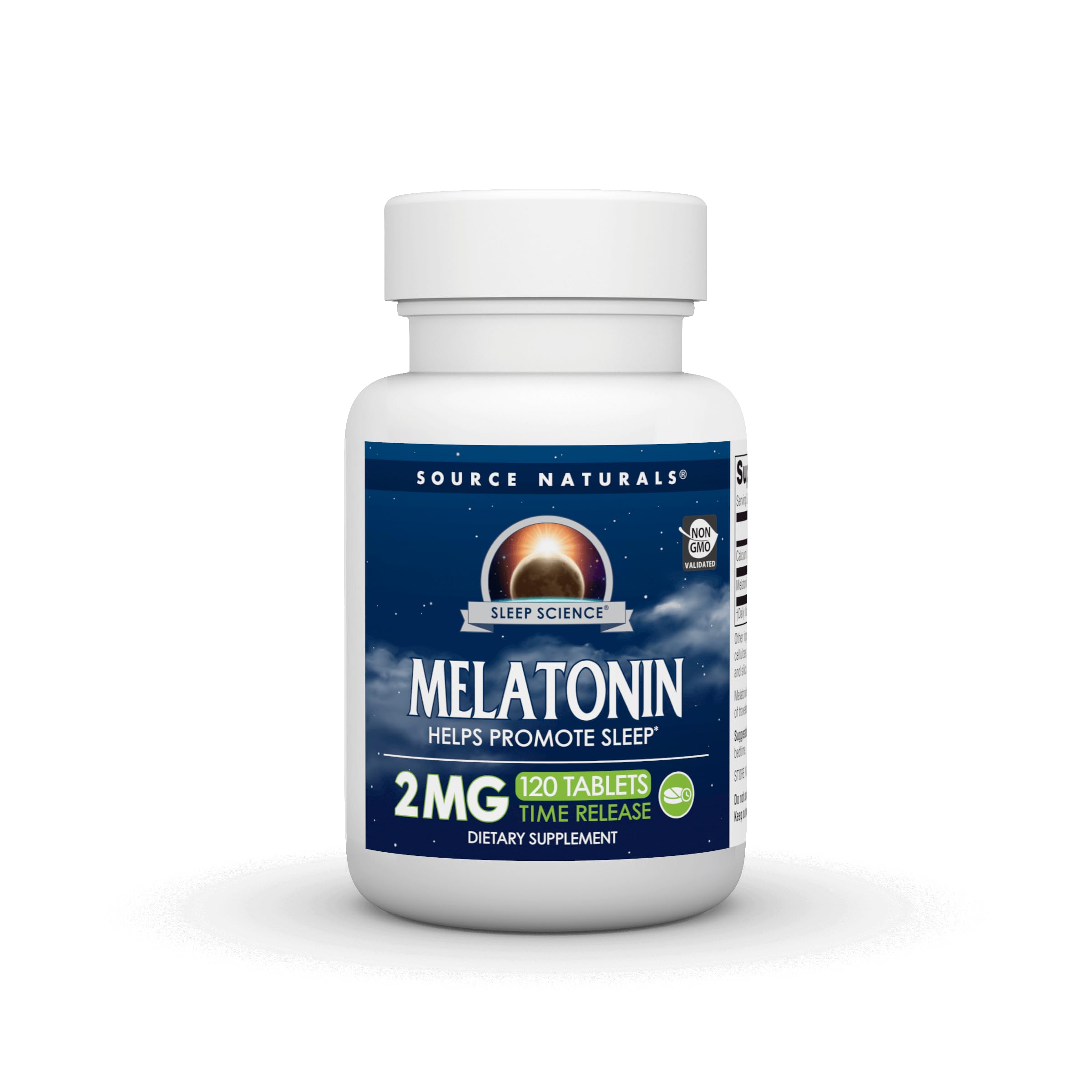 Foto 2 pulgar | Melatonina De Liberación Prolongada De Supplement Source Naturals, 2 Mg, 120 Tabletas - Venta Internacional.