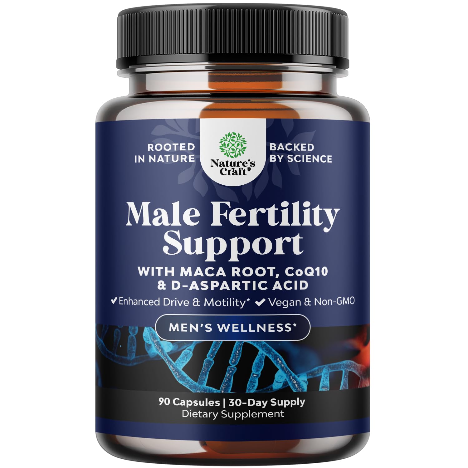 Foto 1 | Suplemento Pre Conception Natures Craft 90 Capsulas - Venta Internacional