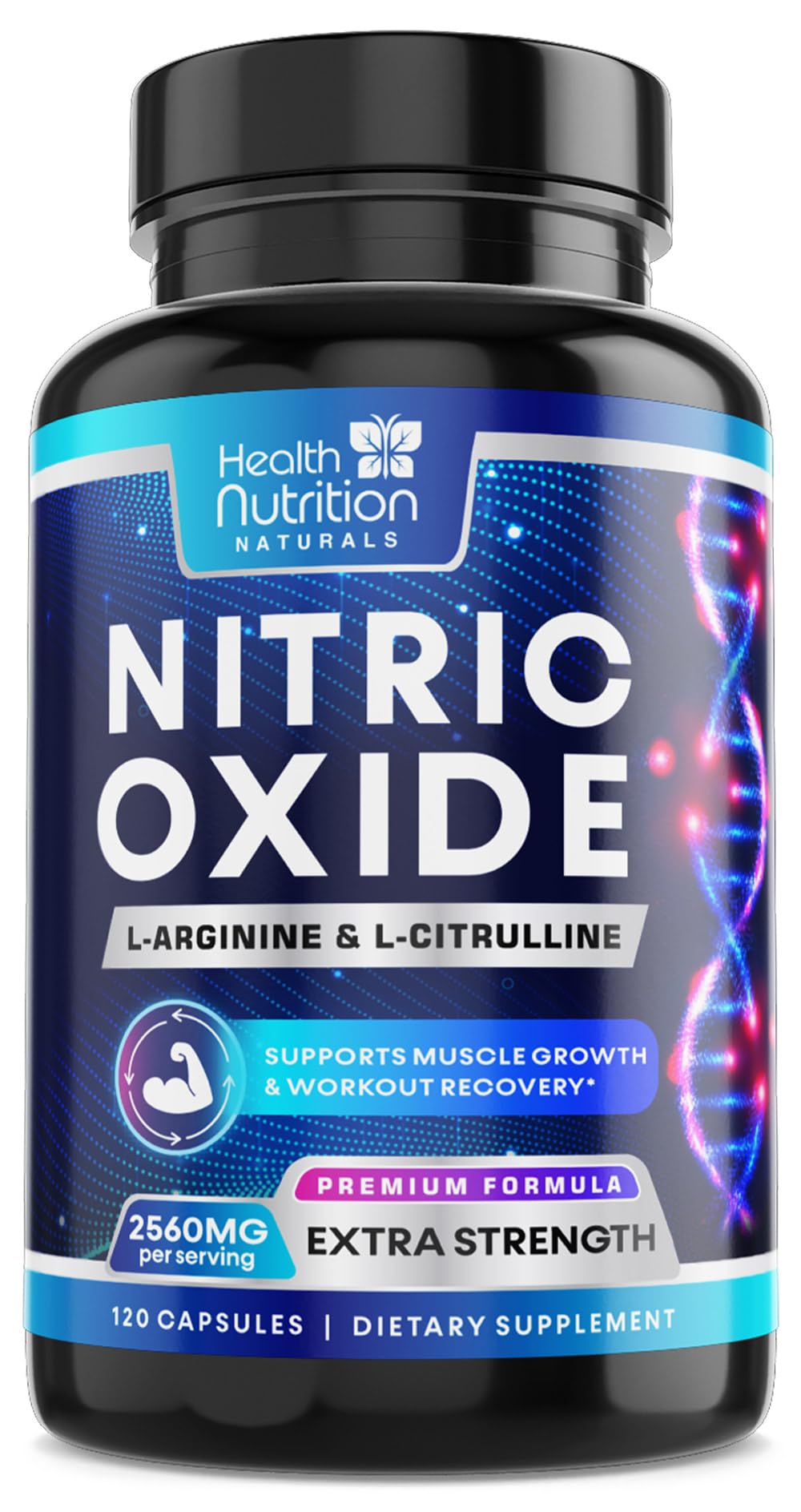 Foto 1 | Óxido Nítrico De Supplement Health Nutrition Naturals 120 Cápsulas - Venta Internacional