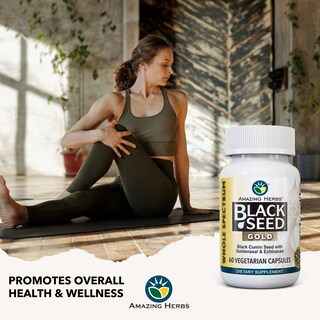 Foto 6 | Suplemento Amazing Herbs Whole Spectrum Black Seed Gold- Venta Internacional