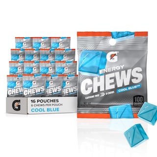 Foto 1 | Energy Chews Gatorade Cool Blue Vitamina B12 30 g 16 Paquetes - Venta Internacional