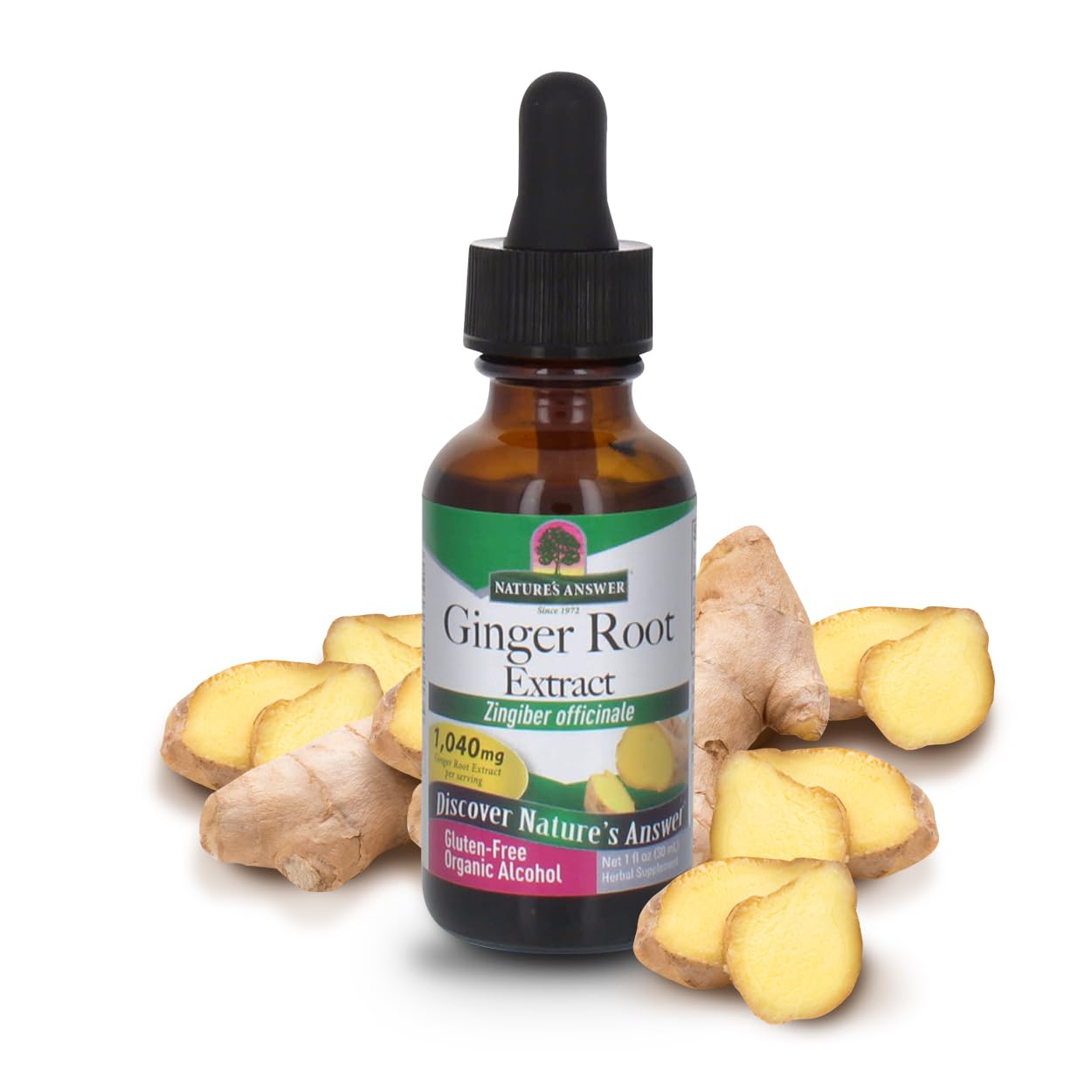 Foto 1 | Suplemento Nature's Answer Extracto de Jengibre 30 Ml - Venta Internacional