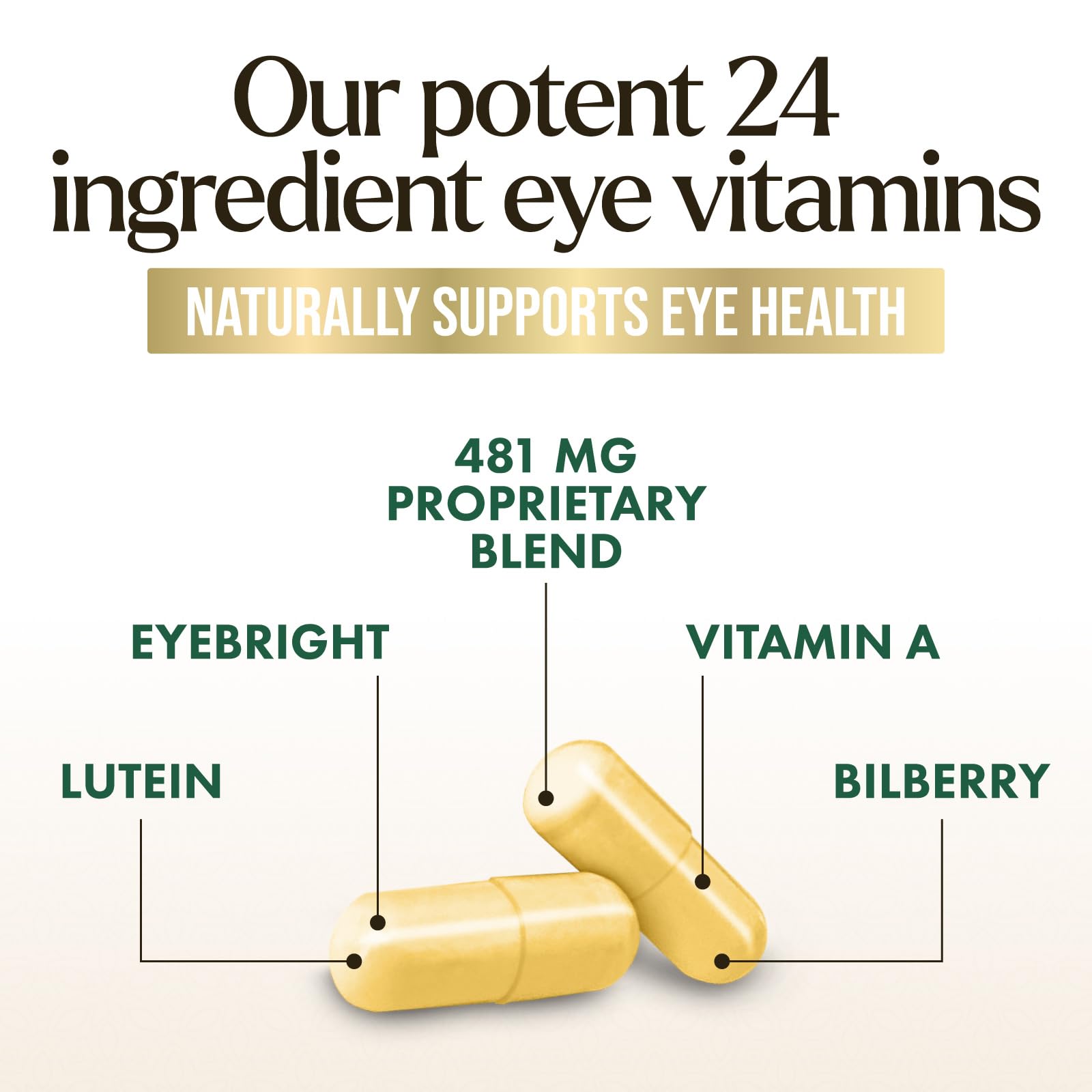 Foto 3 | Suplemento Alimenticio Vitaminas Y Minerales Para Ojos Nature's Peak 120 Cápsulas - Venta Internacional