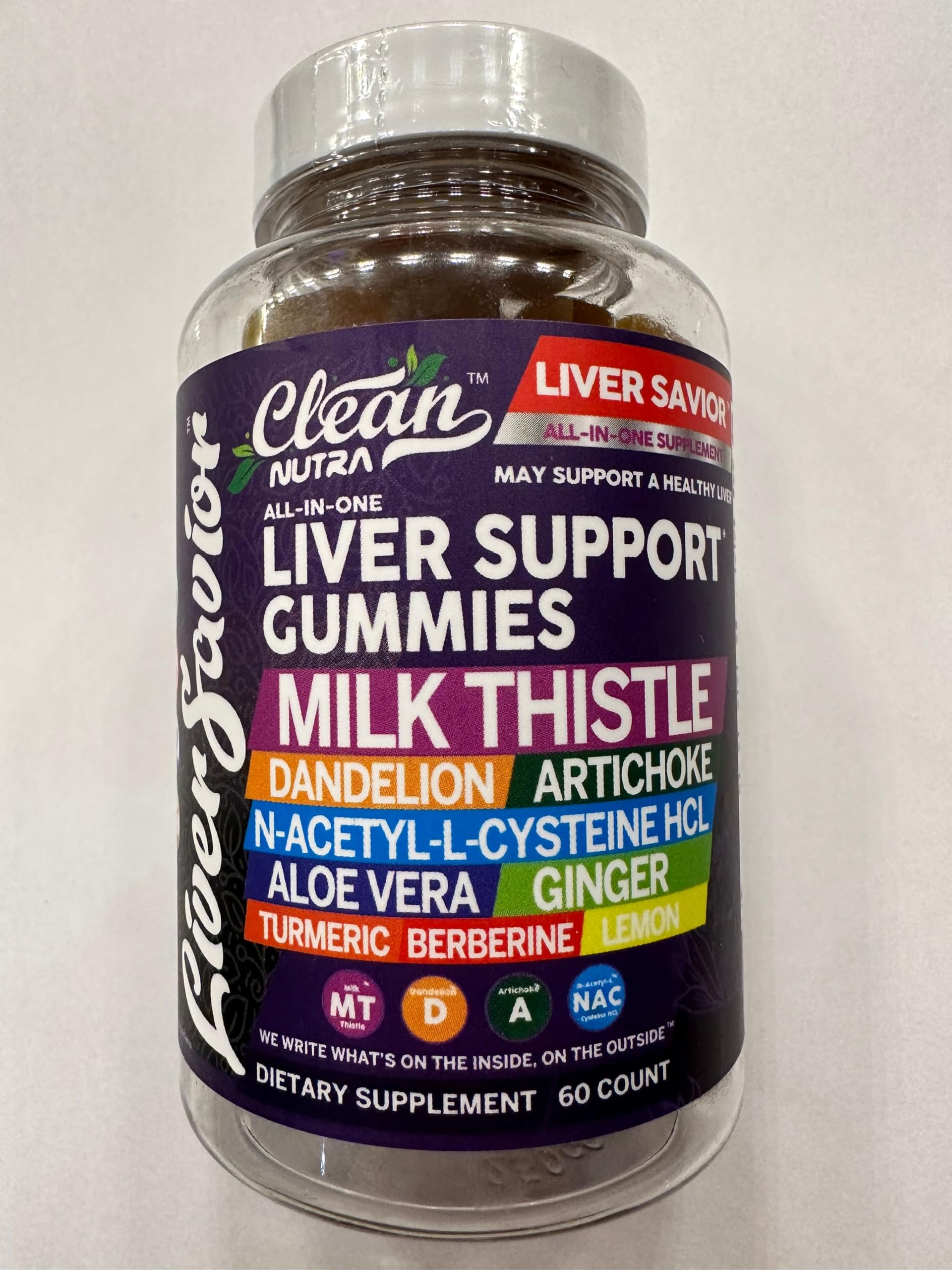 Foto 7 pulgar | Suplemento Clean Nutraceuticals Cardo Mariano 6o Gomitas - Venta Internacional