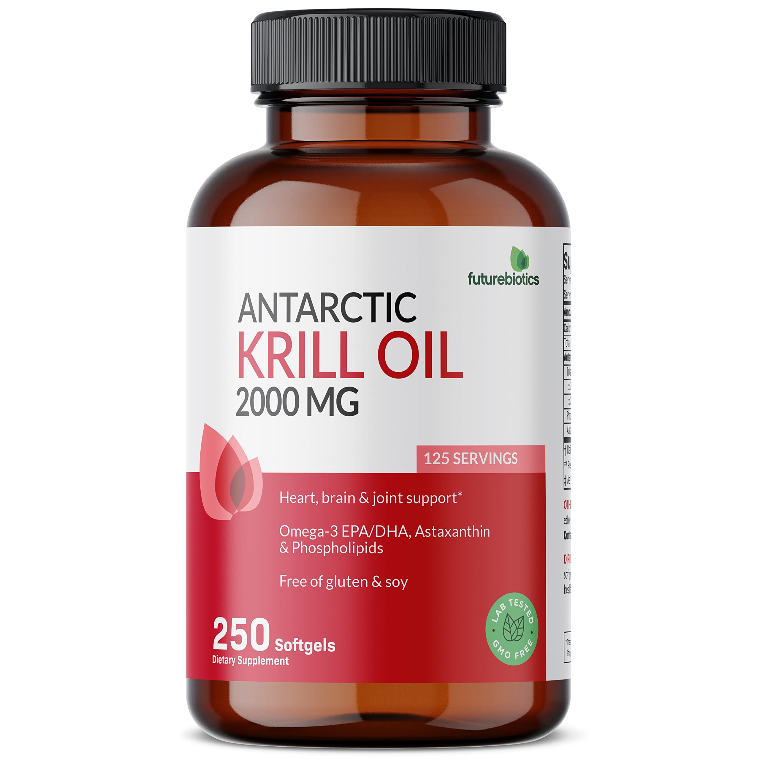Foto 2 pulgar | Suplemento De Aceite De Krill Antártico De Futurebiotics, 2000 Mg, 250 G - Venta Internacional.