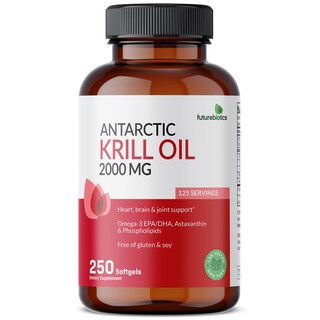 Foto 1 | Suplemento De Aceite De Krill Antártico De Futurebiotics, 2000 Mg, 250 G - Venta Internacional.