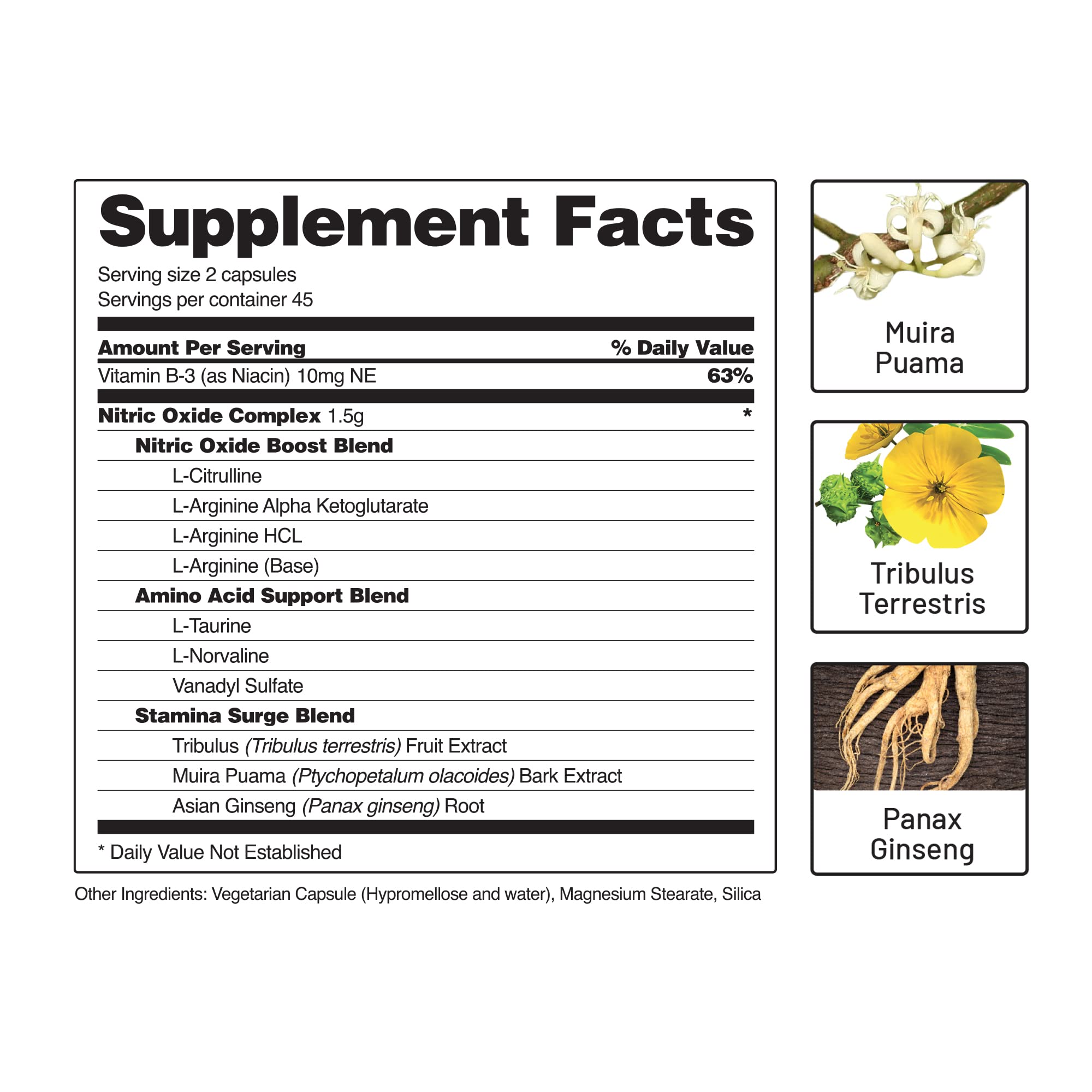 Foto 7 | Suplemento Snap Supplements, Potenciador De Óxido Nítrico, 90 Cápsulas - Venta Internacional.