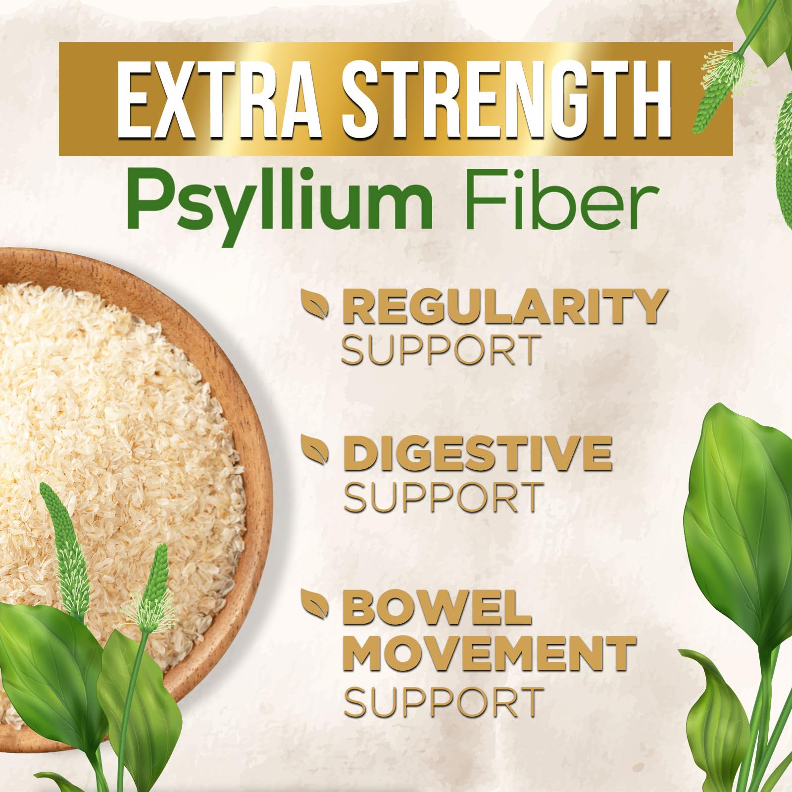 Foto 7 pulgar | Fibra De Cáscara De Psyllium Nature's Nutrition 120 Cápsulas-Venta Internacional