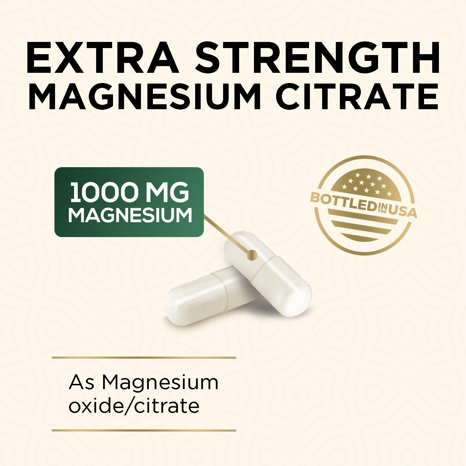 Foto 3 | Suplemento De Magnesio Nature's Nutrition 1000 Mg 240 Cápsulas - Venta Internacional.