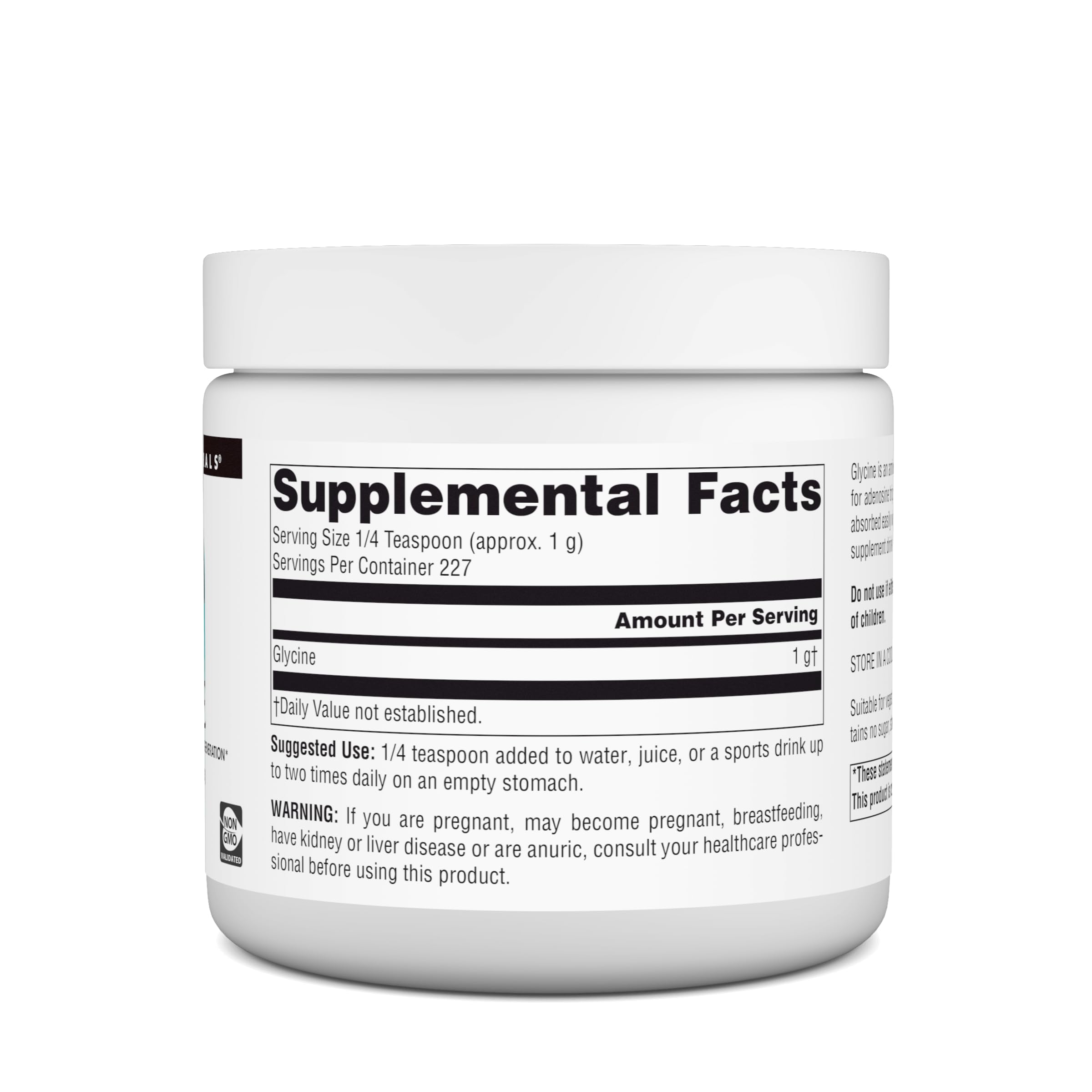 Foto 3 pulgar | Polvo De Glicina De 45 G De Supplement Source Naturals - Venta Internacional.