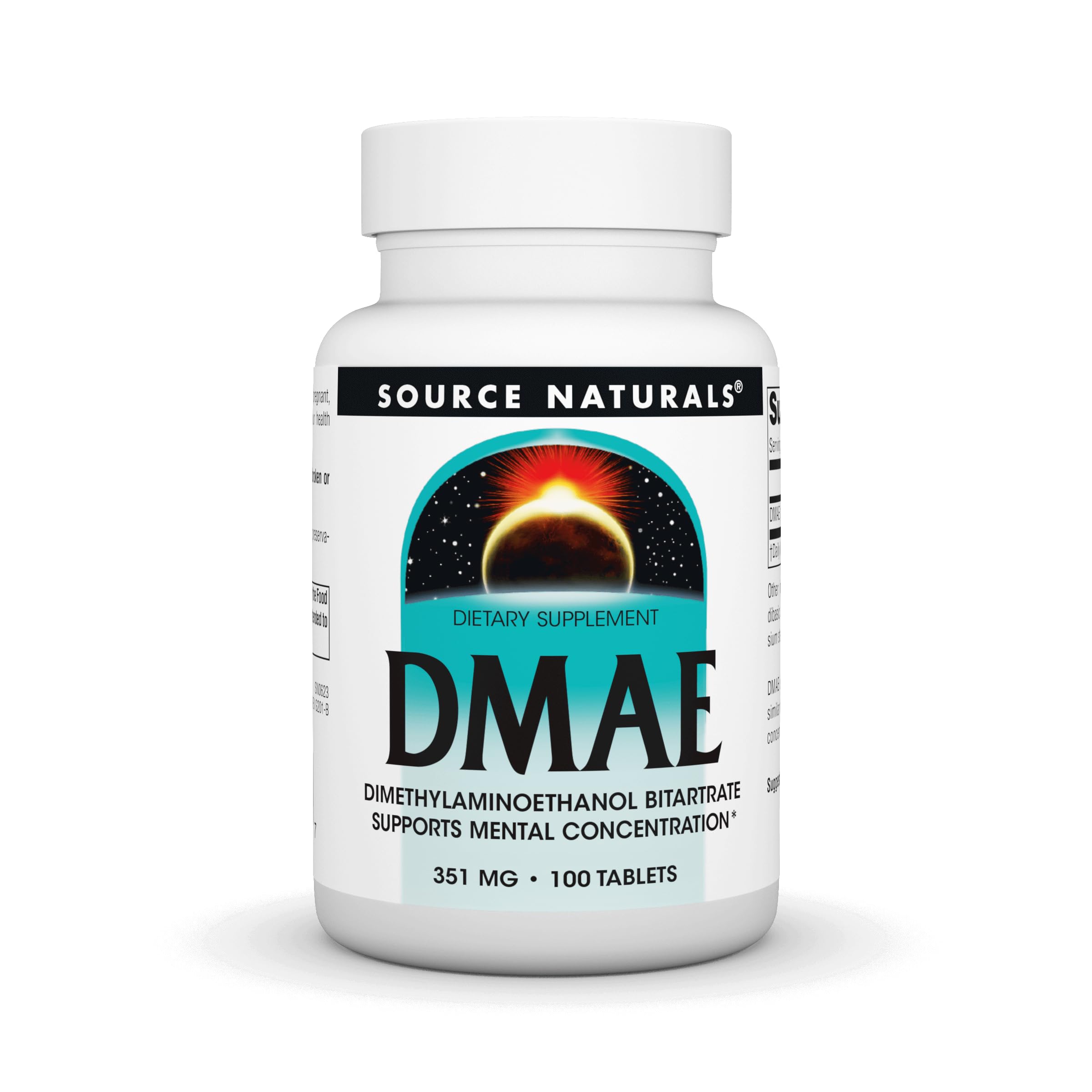 Foto 2 pulgar | Supplement Source Naturals (dmae, Dimetilaminoetanol, 100 Comprimidos) - Venta Internacional.
