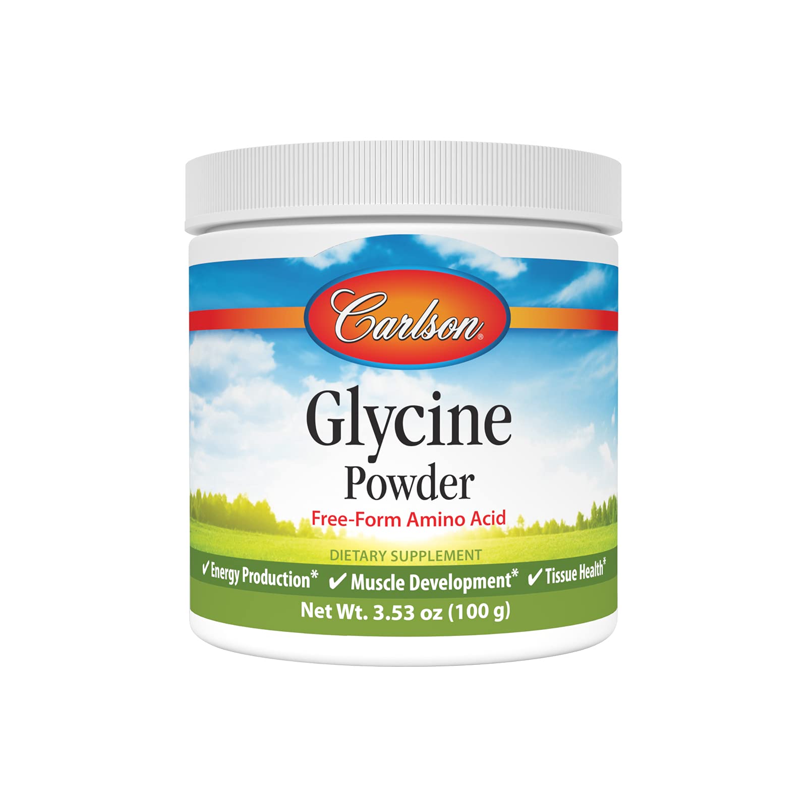 Foto 2 pulgar | Suplemento Carlson Glycine Powder 2000 Mg De Aminoácidos 100 G - Venta Internacional.