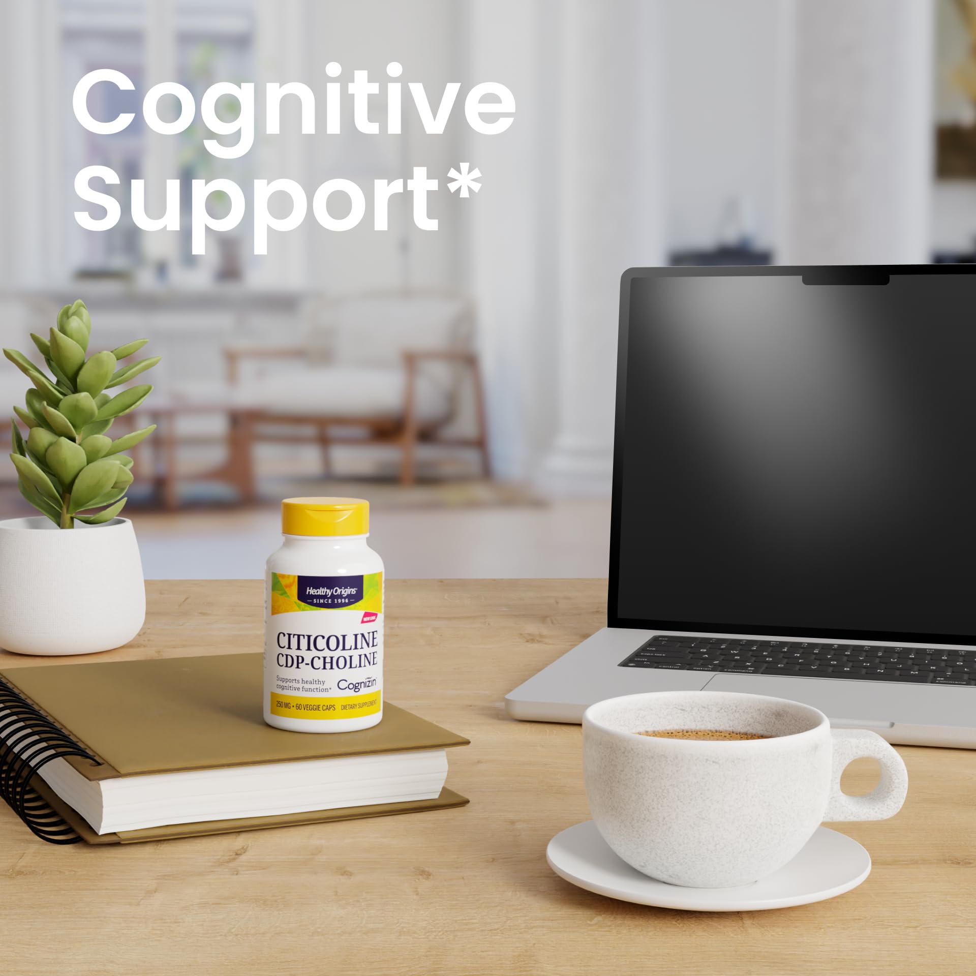 Foto 5 pulgar | Suplemento Cerebral Healthy Origins Cognizin 250 Mg 150 Cápsulas - Venta Internacional.