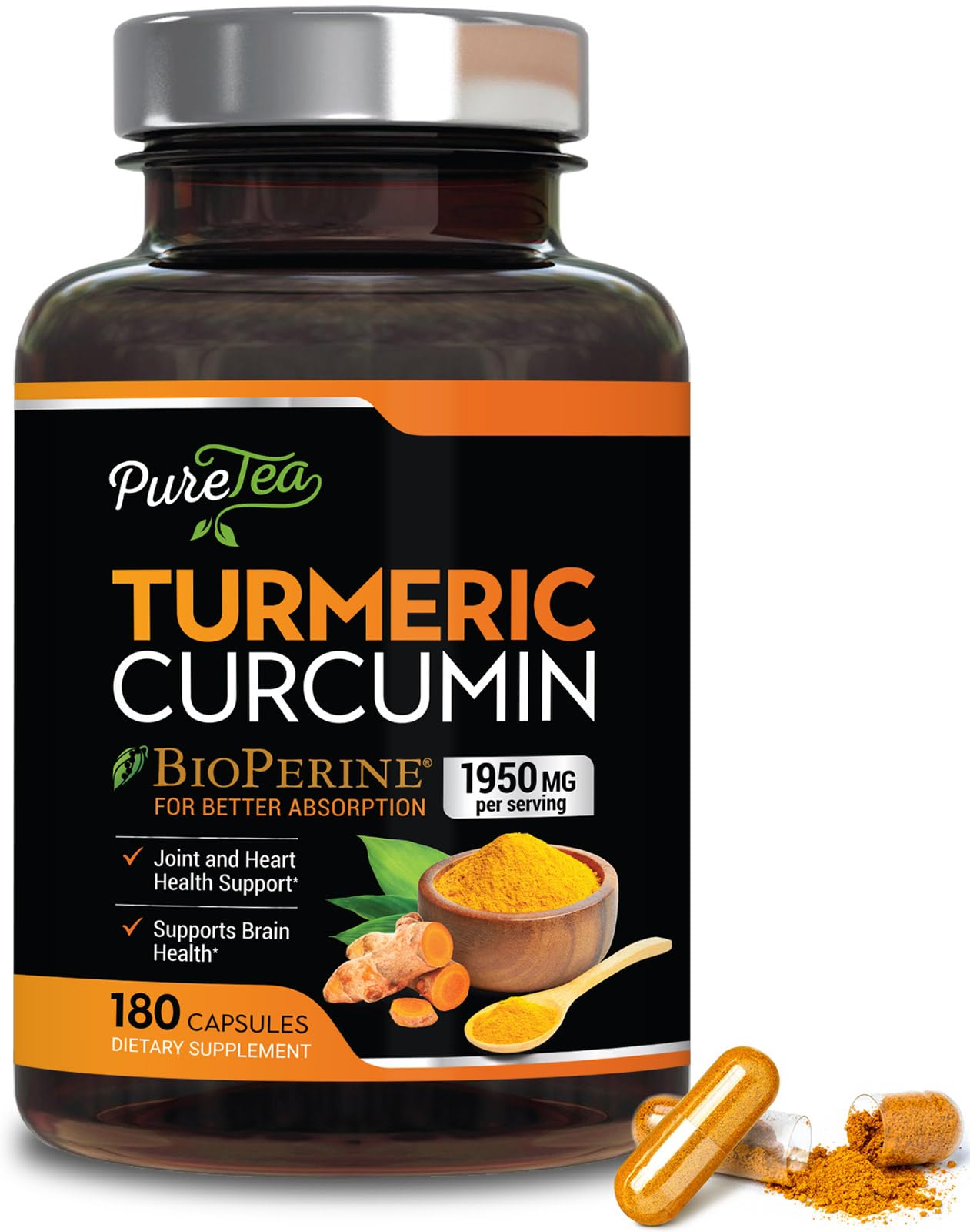 Foto 1 | Suplemento De Curcumina De Cúrcuma Silveronyx 1950 Mg Con Bioperine - Venta Internacional.