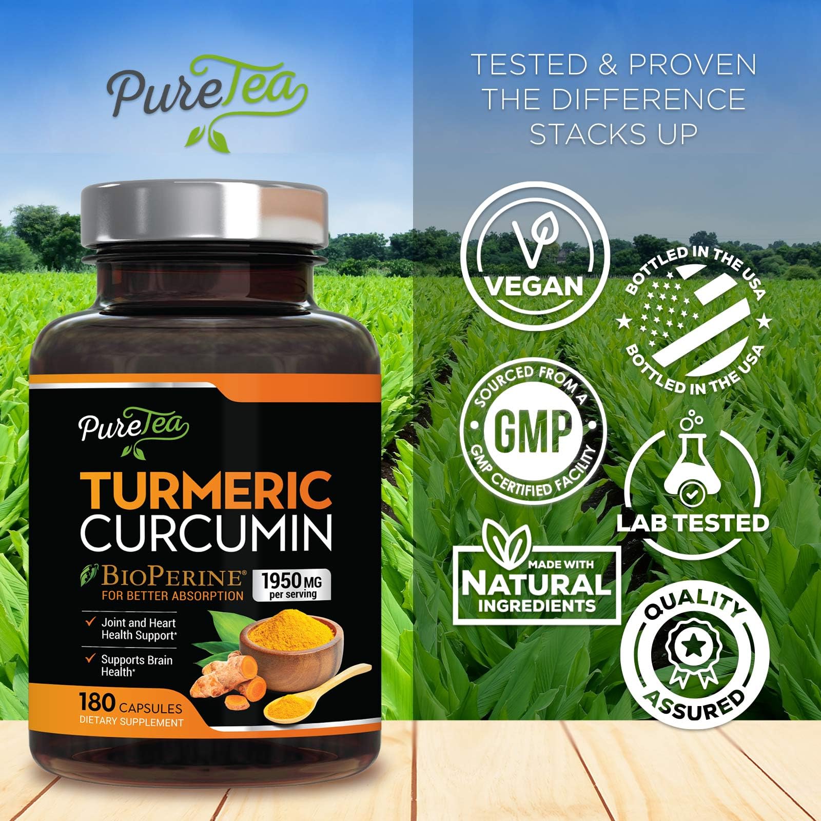 Foto 5 pulgar | Suplemento De Curcumina De Cúrcuma Silveronyx 1950 Mg Con Bioperine - Venta Internacional.