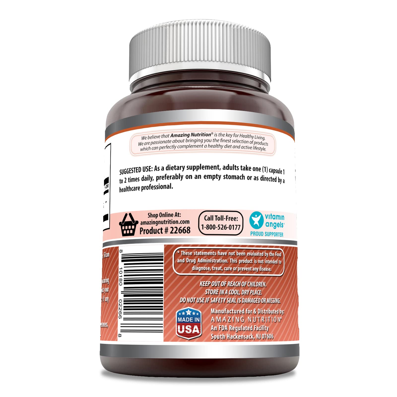 Foto 3 pulgar | Suplemento Amazing Formulas L-lisina 500 Mg 250 Cápsulas - Venta Internacional.